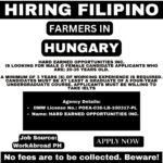 Filipino Farmers in Hungary